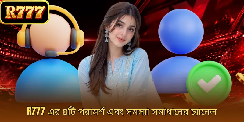 R777 এর ৪টি পরামর্শ এবং সমস্যা সমাধানের চ্যানেল