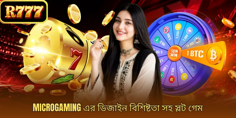 Microgaming এর ডিজাইন বিশিষ্টতা সহ স্লট গেম