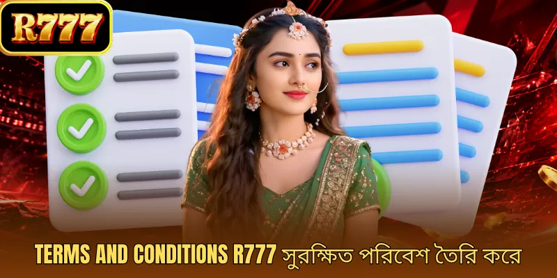 Terms and Conditions R777 সুরক্ষিত পরিবেশ তৈরি করে